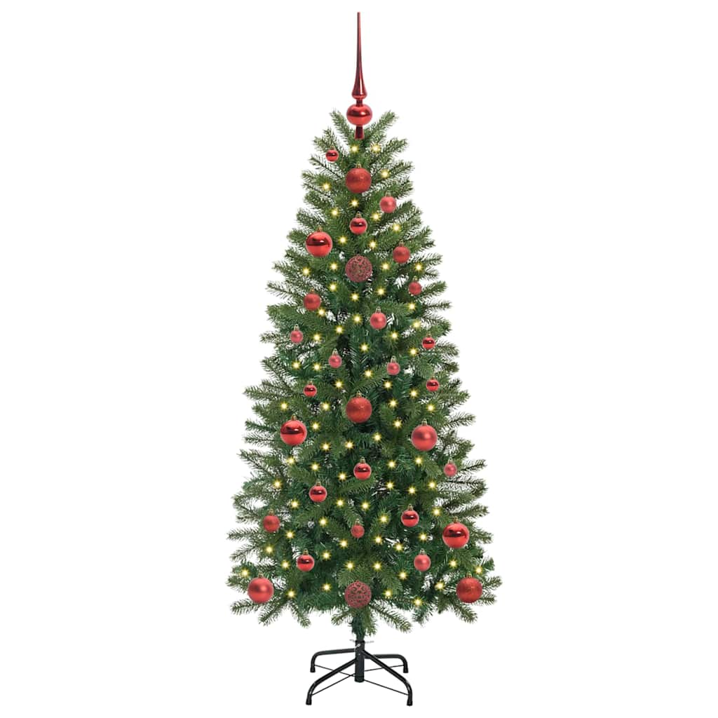 vidaXL Artificial Christmas Tree Green 120 cm PE and PVC - 50859