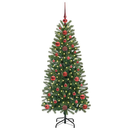 vidaXL Artificial Christmas Tree Green 120 cm PE and PVC - 50859