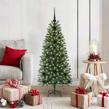 vidaXL Artificial Christmas Tree Green 120 cm PE and PVC - 50866
