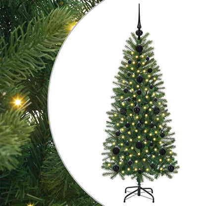 vidaXL Artificial Christmas Tree Green 120 cm PE and PVC - 50866