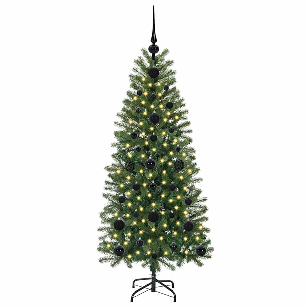 vidaXL Artificial Christmas Tree Green 120 cm PE and PVC - 50866