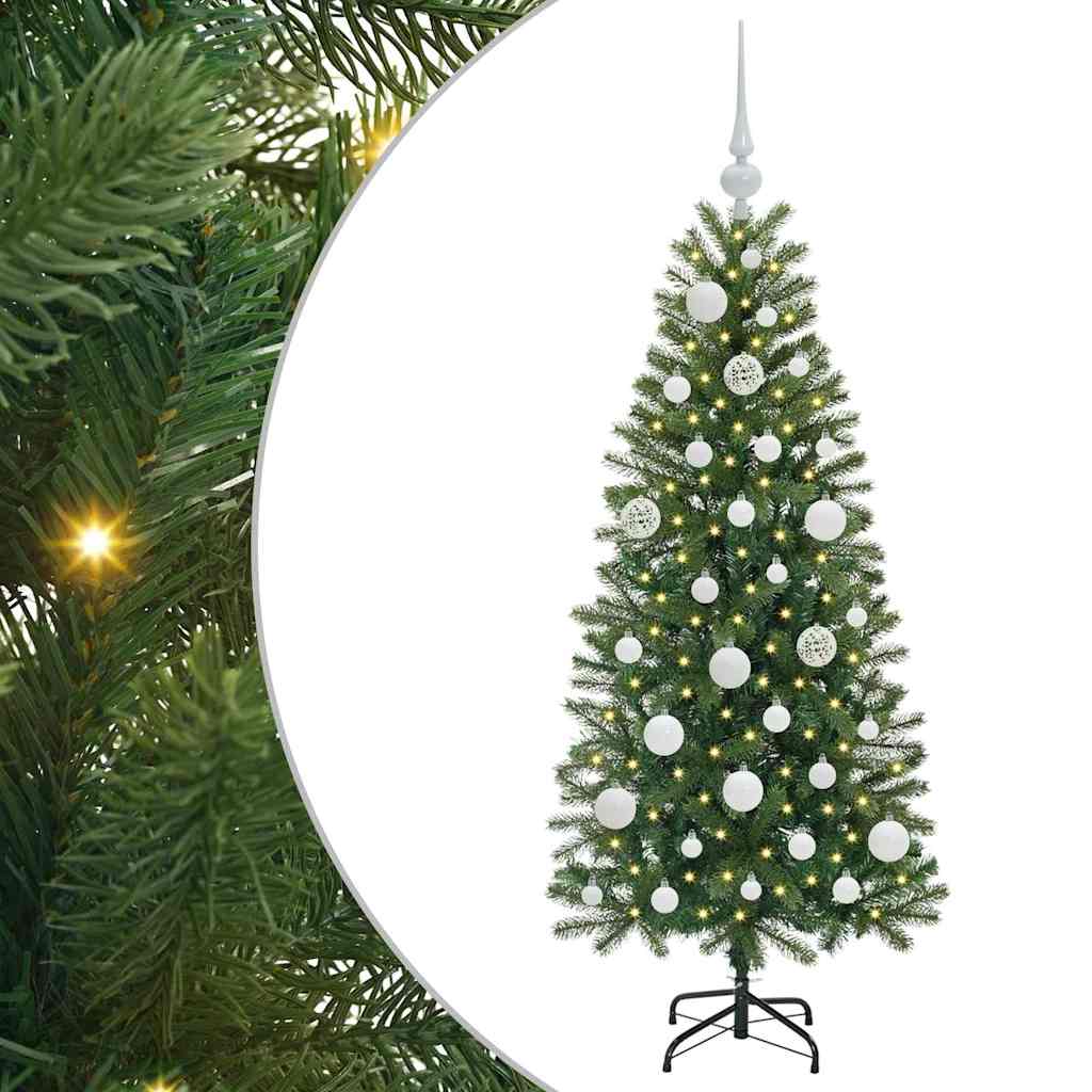vidaXL Artificial Christmas Tree Green 120 cm PE and PVC - 50878