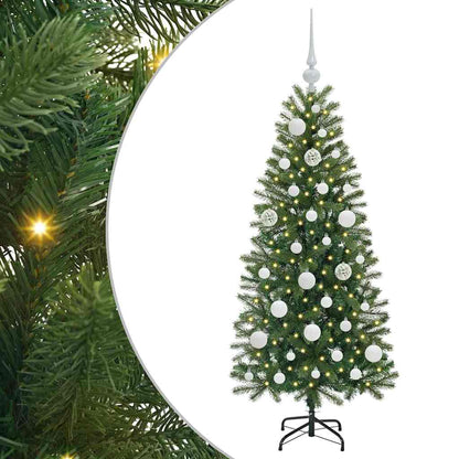 vidaXL Artificial Christmas Tree Green 120 cm PE and PVC - 50878