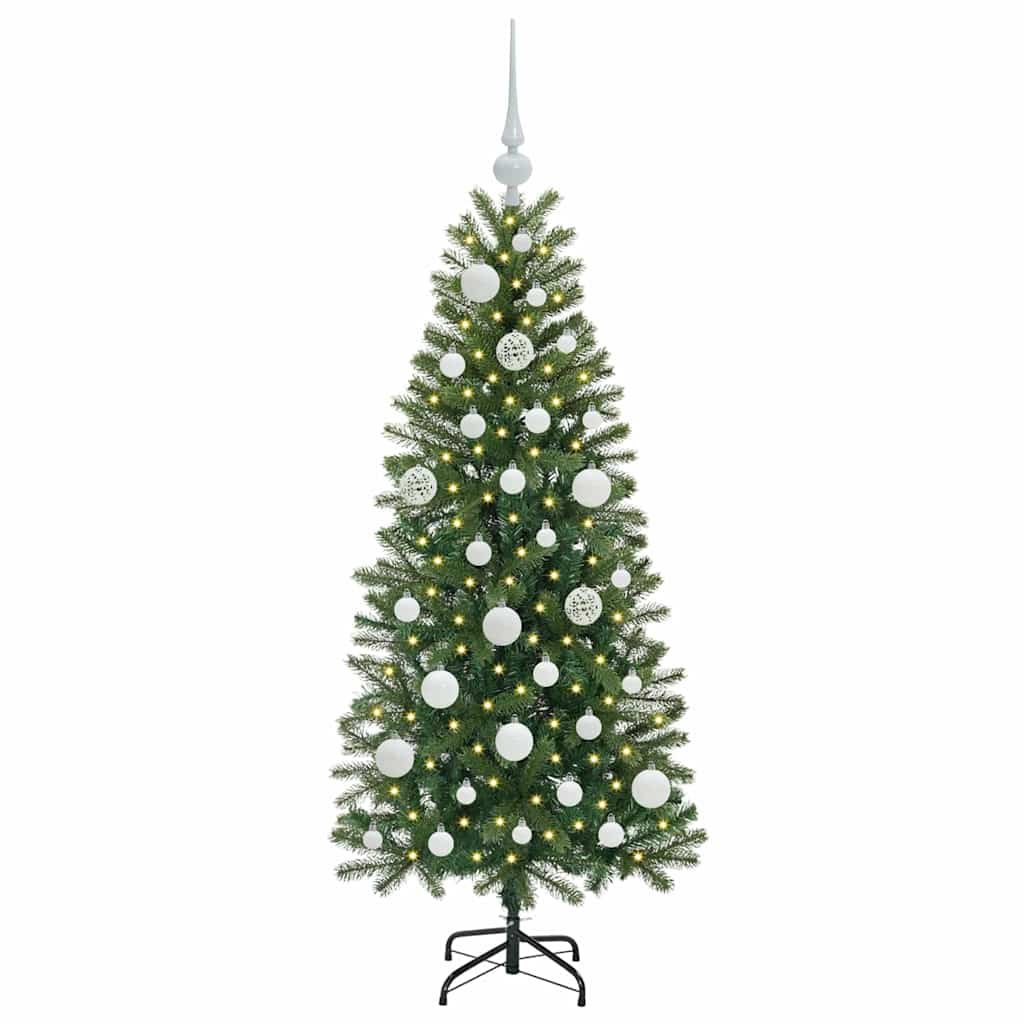 vidaXL Artificial Christmas Tree Green 120 cm PE and PVC - 50878