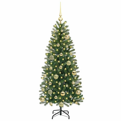 vidaXL Artificial Christmas Tree Green 120 cm PE and PVC - 50881