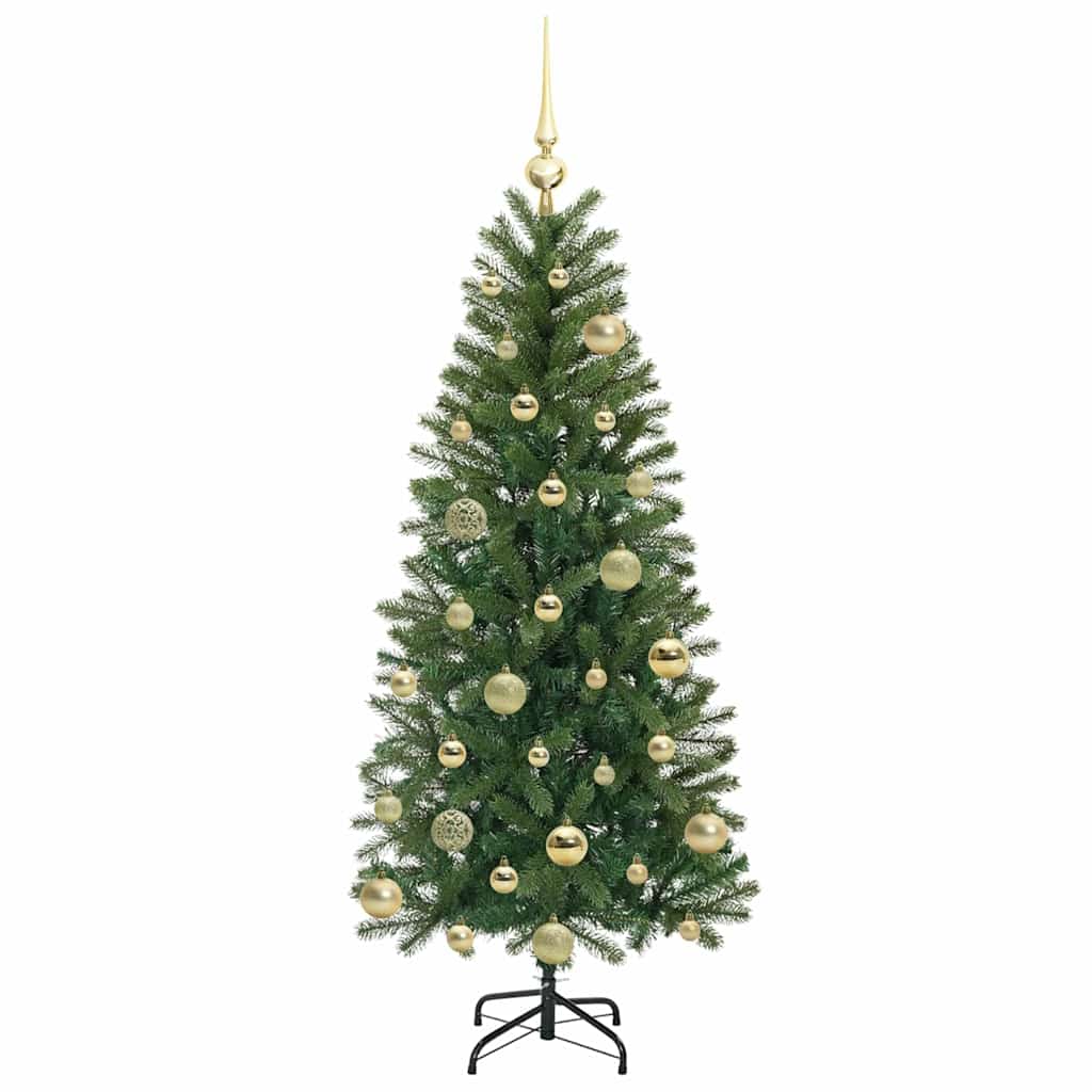vidaXL Artificial Christmas Tree Green 120 cm PE and PVC - 50881