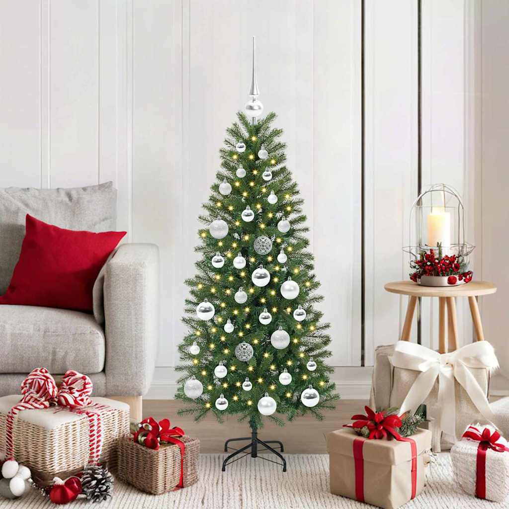 vidaXL Artificial Christmas Tree Green 120 cm PE and PVC - 50888