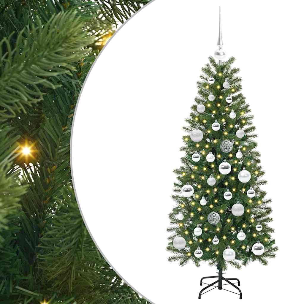 vidaXL Artificial Christmas Tree Green 120 cm PE and PVC - 50888