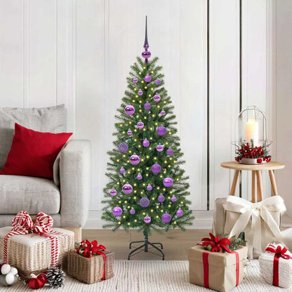 vidaXL Artificial Christmas Tree Green 120 cm PE and PVC - 50899