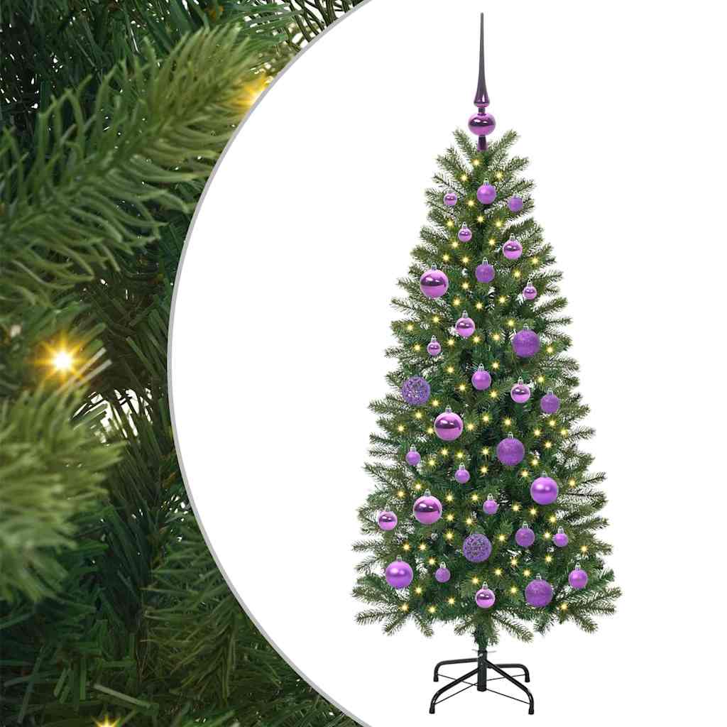 vidaXL Artificial Christmas Tree Green 120 cm PE and PVC - 50899