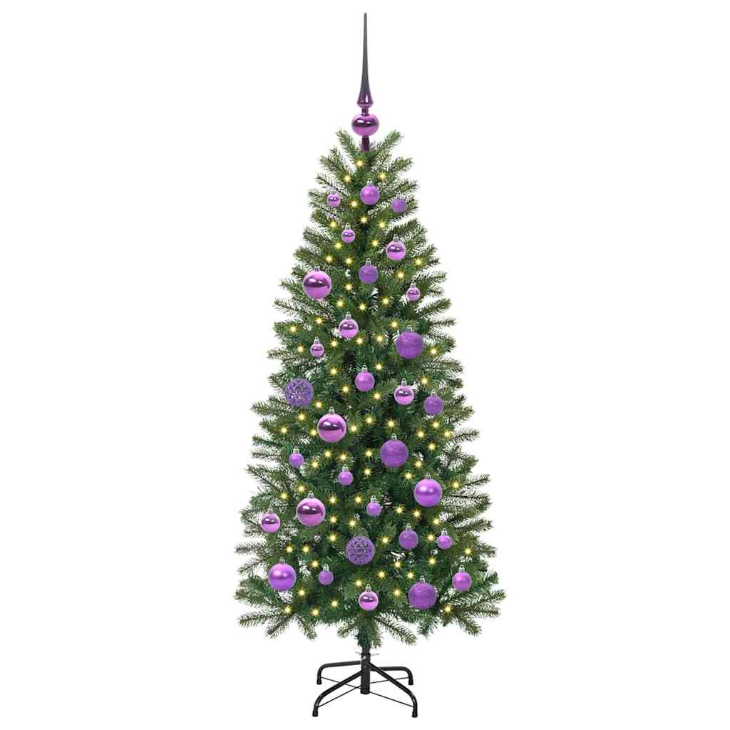 vidaXL Artificial Christmas Tree Green 120 cm PE and PVC - 50899