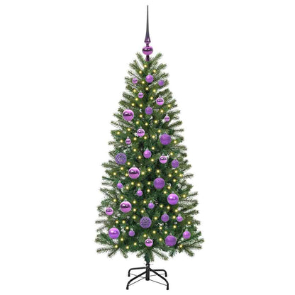 vidaXL Artificial Christmas Tree Green 120 cm PE and PVC - 50899
