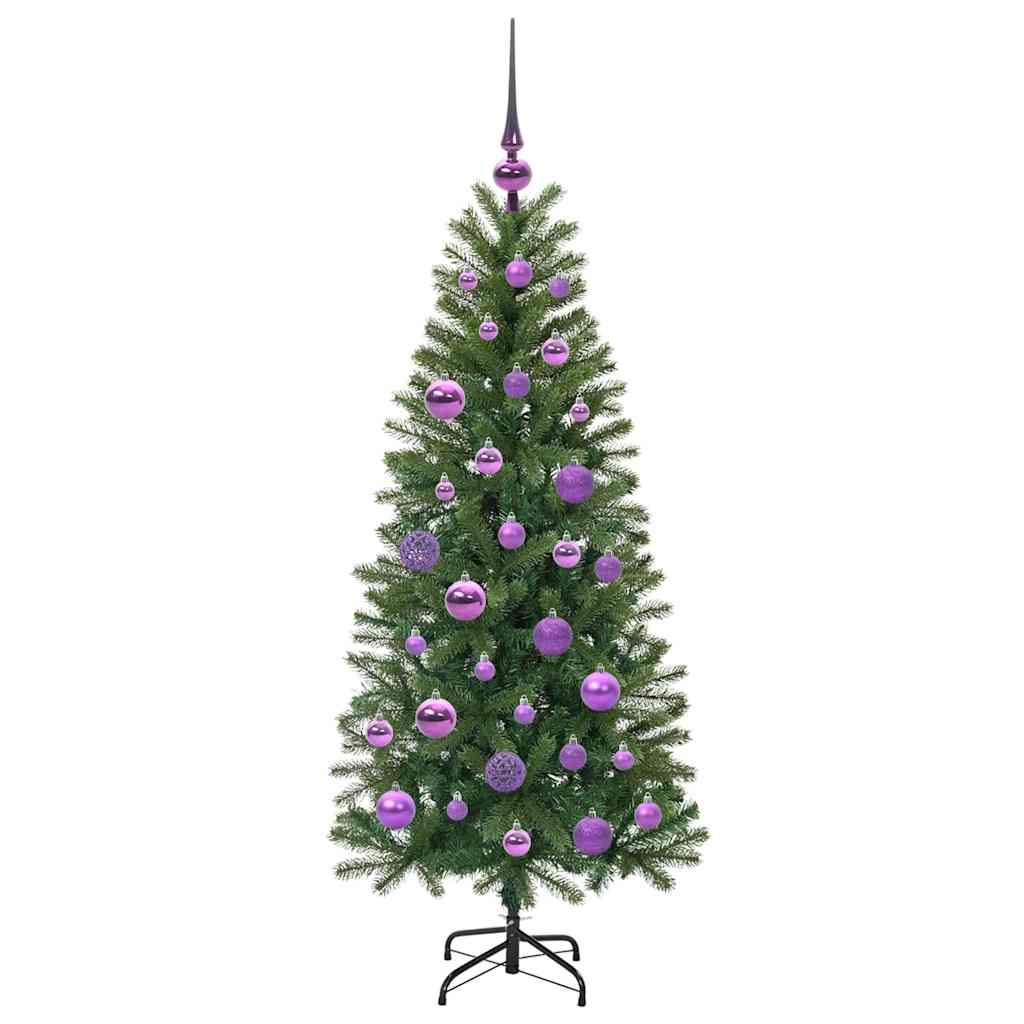 vidaXL Artificial Christmas Tree Green 120 cm PE and PVC - 50899