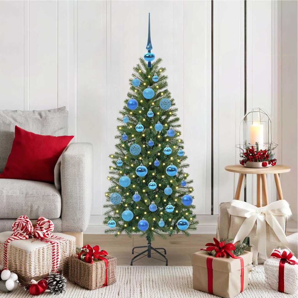 vidaXL Artificial Christmas Tree Green 120 cm PE and PVC - 50900