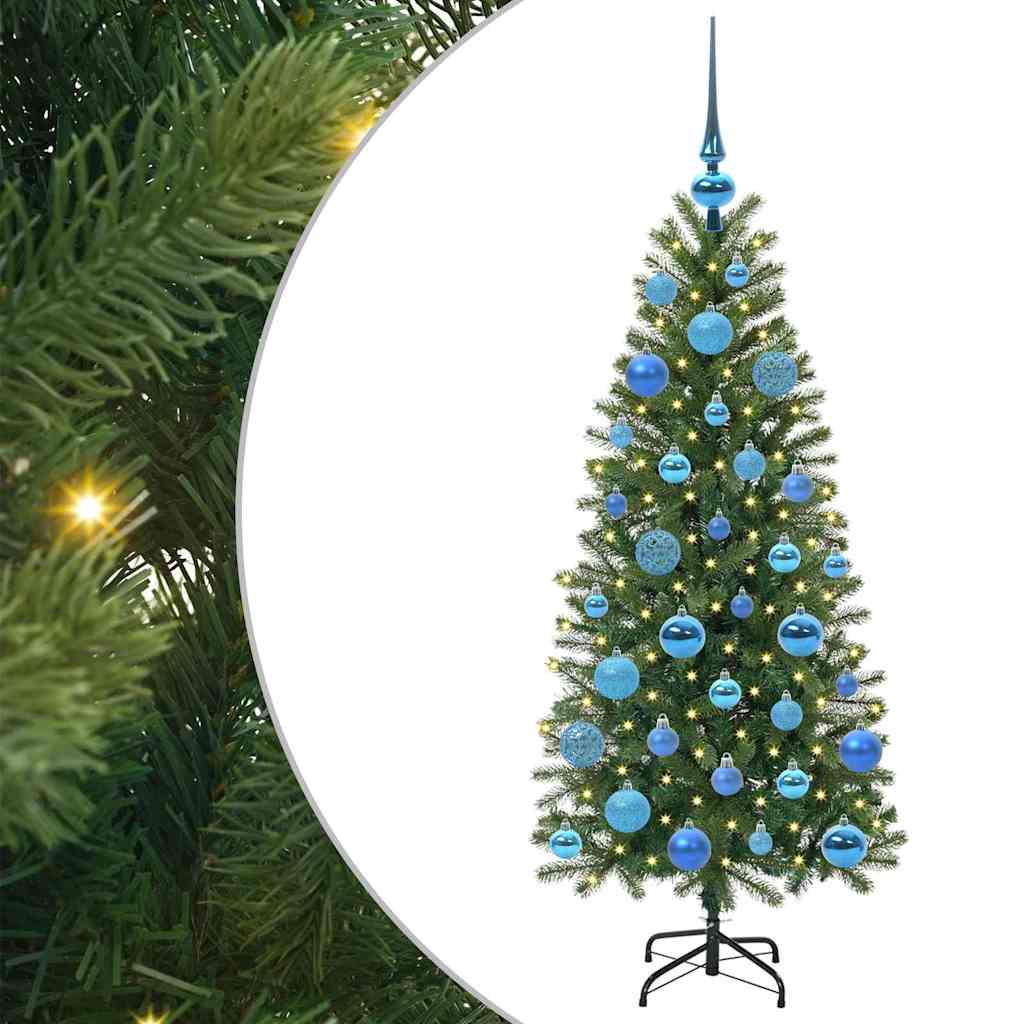 vidaXL Artificial Christmas Tree Green 120 cm PE and PVC - 50900