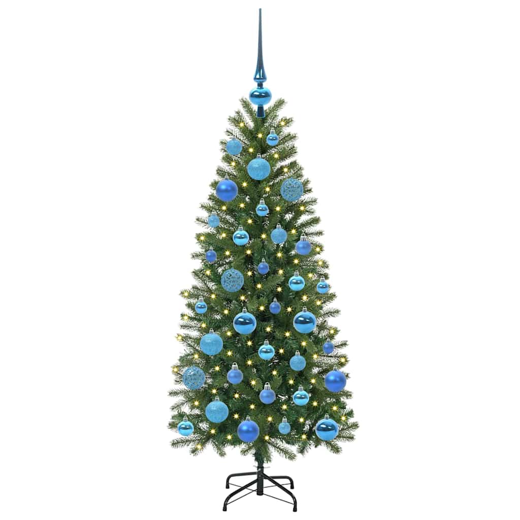 vidaXL Artificial Christmas Tree Green 120 cm PE and PVC - 50900