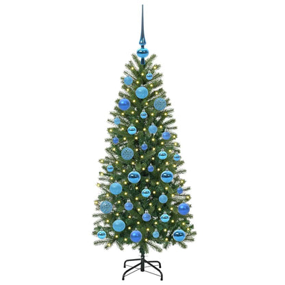 vidaXL Artificial Christmas Tree Green 120 cm PE and PVC - 50900