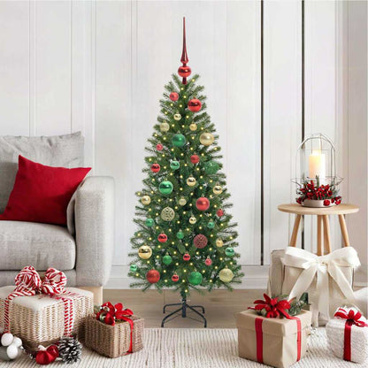 vidaXL Artificial Christmas Tree Green 120 cm PE and PVC - 50904