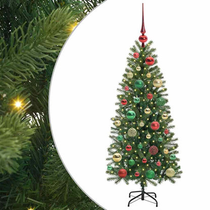 vidaXL Artificial Christmas Tree Green 120 cm PE and PVC - 50904