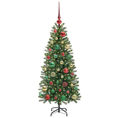 vidaXL Artificial Christmas Tree Green 120 cm PE and PVC - 50904