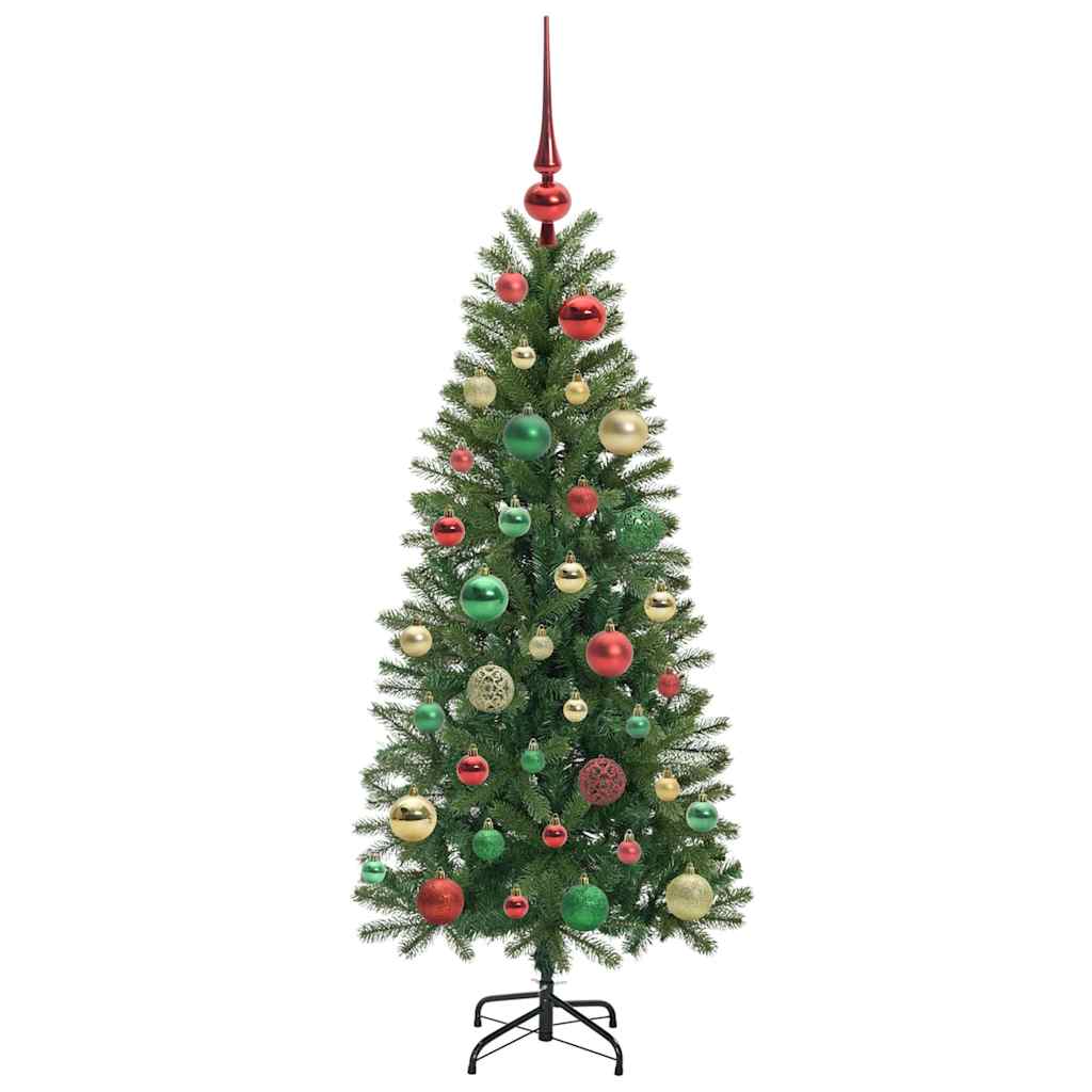 vidaXL Artificial Christmas Tree Green 120 cm PE and PVC - 50904