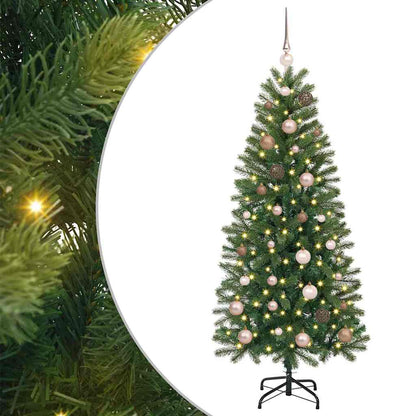 vidaXL Artificial Christmas Tree Green 150 cm PE and PVC - 50908