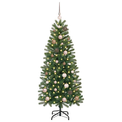 vidaXL Artificial Christmas Tree Green 150 cm PE and PVC - 50908