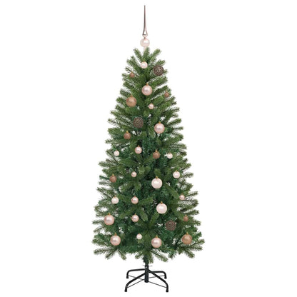 vidaXL Artificial Christmas Tree Green 150 cm PE and PVC - 50908