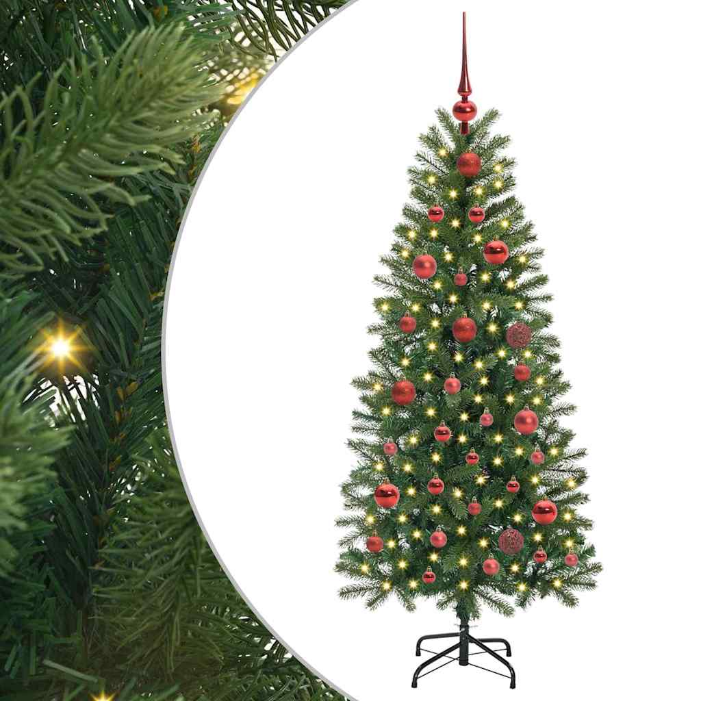 vidaXL Artificial Christmas Tree Green 150 cm PE and PVC - 50919