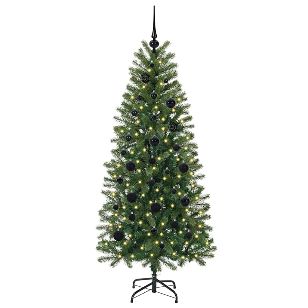 vidaXL Artificial Christmas Tree Green 150 cm PE and PVC - 50920