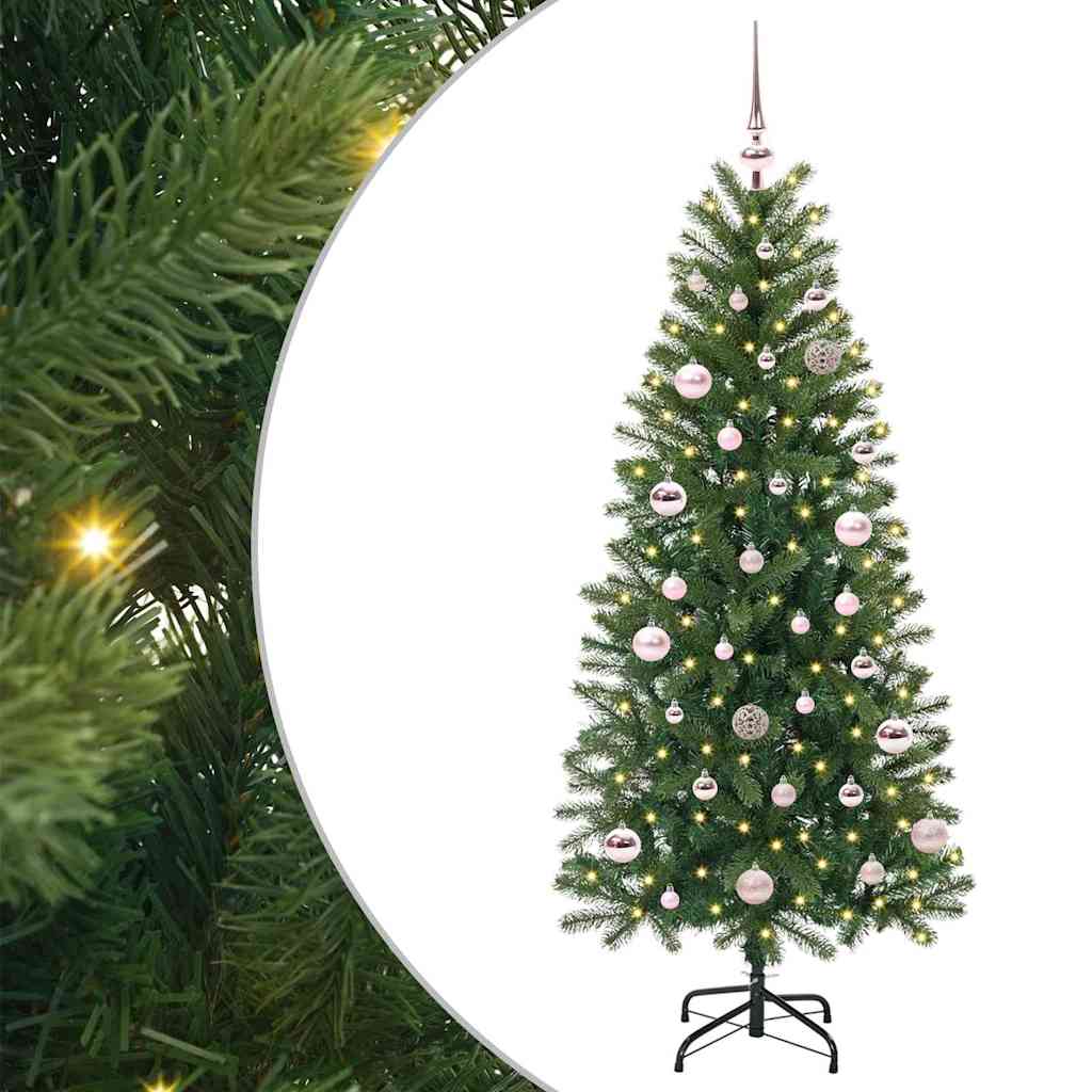 vidaXL Artificial Christmas Tree Green 150 cm PE and PVC - 50929