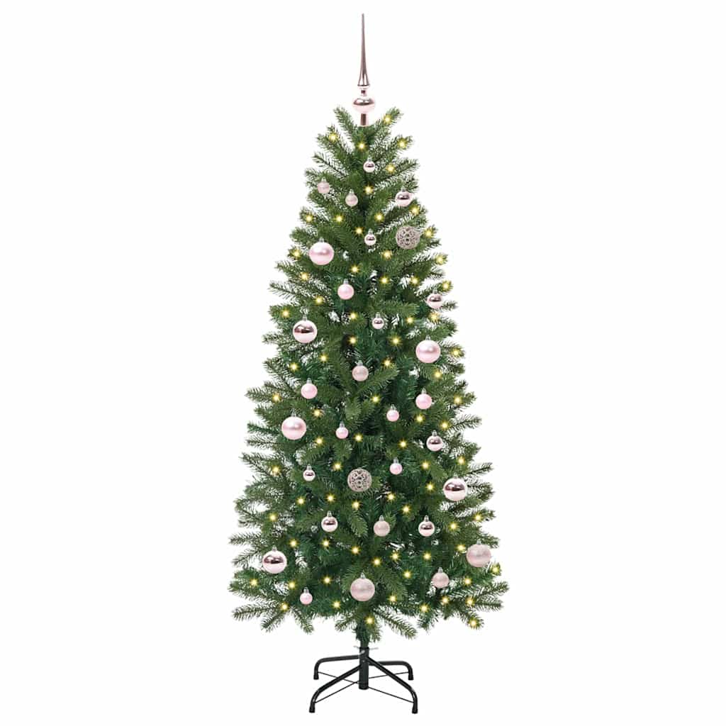 vidaXL Artificial Christmas Tree Green 150 cm PE and PVC - 50929