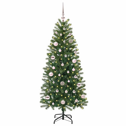 vidaXL Artificial Christmas Tree Green 150 cm PE and PVC - 50929