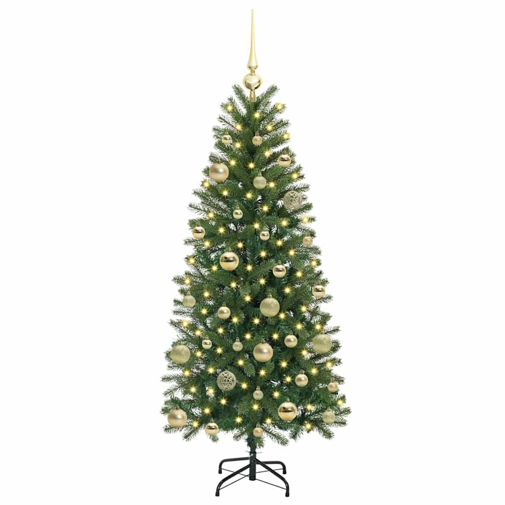vidaXL Artificial Christmas Tree Green 150 cm PE and PVC - 50941