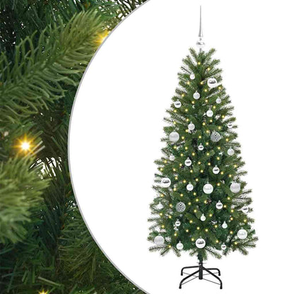 vidaXL Artificial Christmas Tree Green 150 cm PE and PVC - 50945
