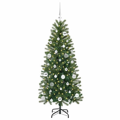 vidaXL Artificial Christmas Tree Green 150 cm PE and PVC - 50945