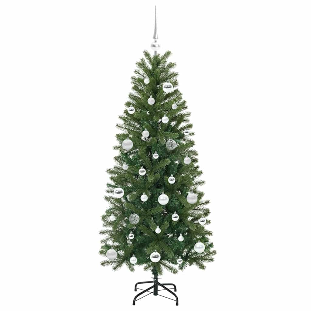 vidaXL Artificial Christmas Tree Green 150 cm PE and PVC - 50945