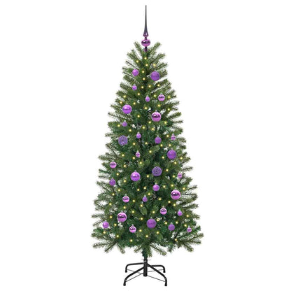 vidaXL Artificial Christmas Tree Green 150 cm PE and PVC - 50948