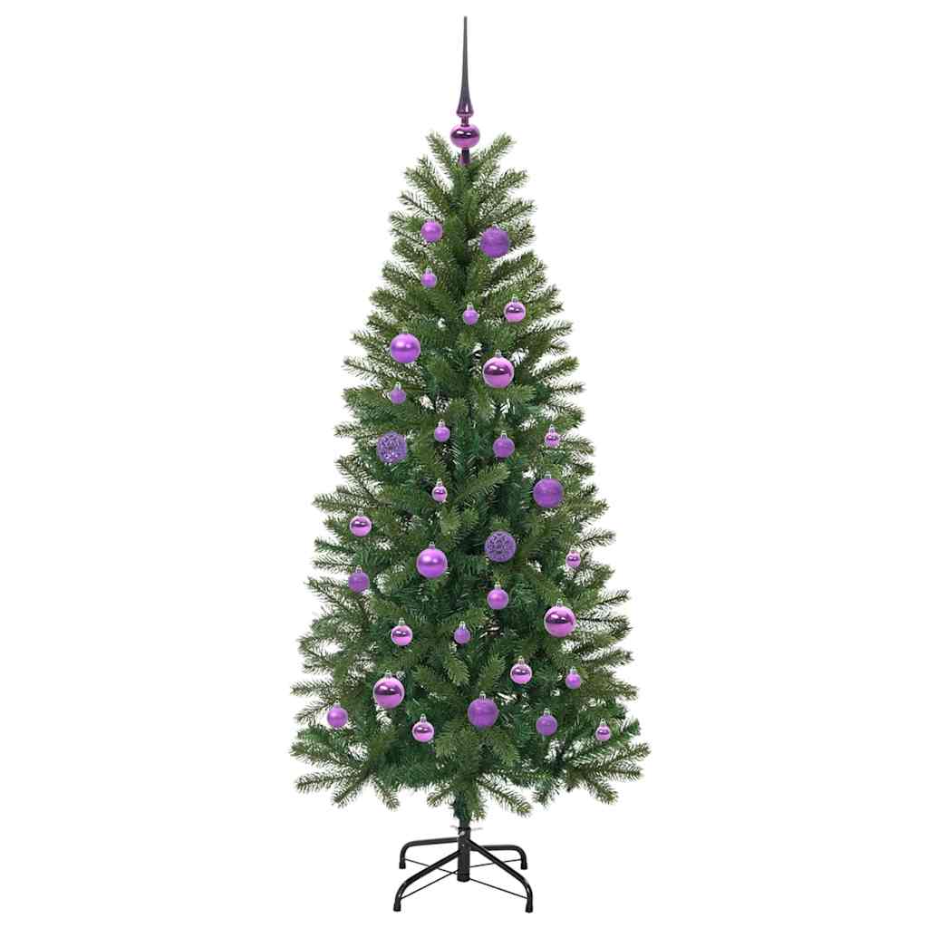 vidaXL Artificial Christmas Tree Green 150 cm PE and PVC - 50948