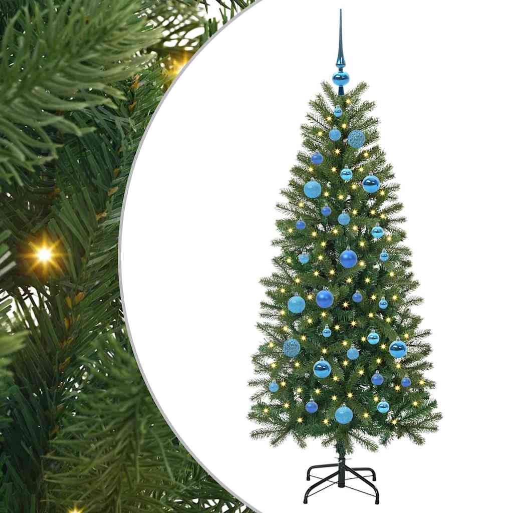 vidaXL Artificial Christmas Tree Green 150 cm PE and PVC - 50952