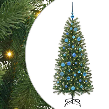 vidaXL Artificial Christmas Tree Green 150 cm PE and PVC - 50952