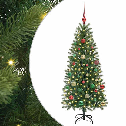 vidaXL Artificial Christmas Tree Green 150 cm PE and PVC - 50953