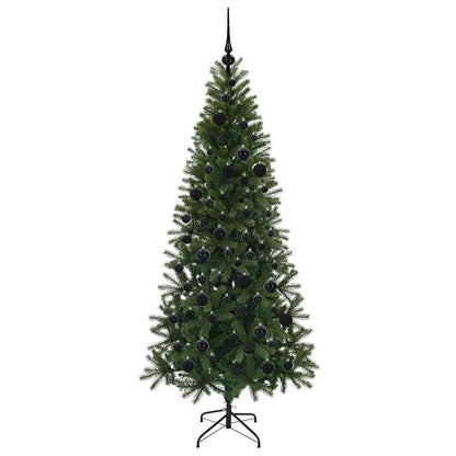 vidaXL Artificial Christmas Tree Green 180 cm PE and PVC - 50983