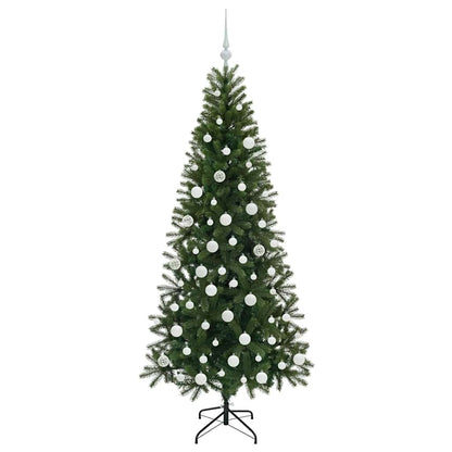 vidaXL Artificial Christmas Tree Green 180 cm PE and PVC - 50995
