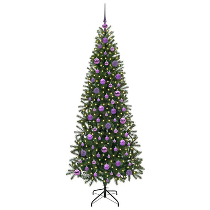 vidaXL Artificial Christmas Tree Green 180 cm PE and PVC - 50996