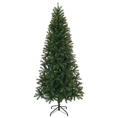 vidaXL Artificial Christmas Tree Green 180 cm PE and PVC - 50996