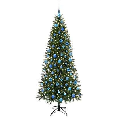 vidaXL Artificial Christmas Tree Green 180 cm PE and PVC - 50997
