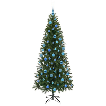 vidaXL Artificial Christmas Tree Green 180 cm PE and PVC - 50997