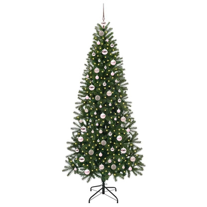 vidaXL Artificial Christmas Tree Green 210 cm PE and PVC - 51039
