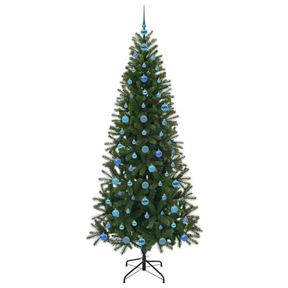 vidaXL Artificial Christmas Tree Green 210 cm PE and PVC - 51057